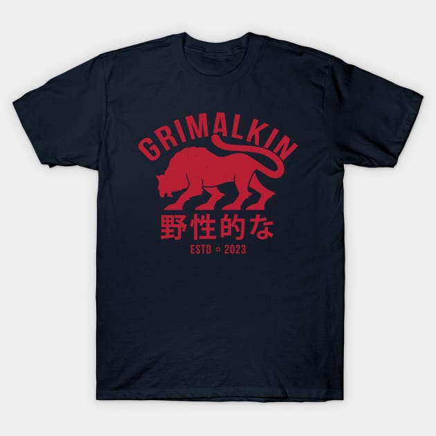 Grimalkin T-Shirt by Alundrart